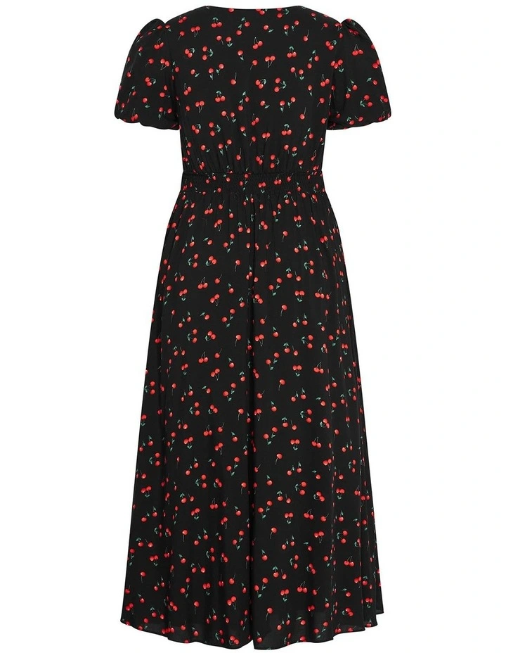 Aliya Dress in Black image 4