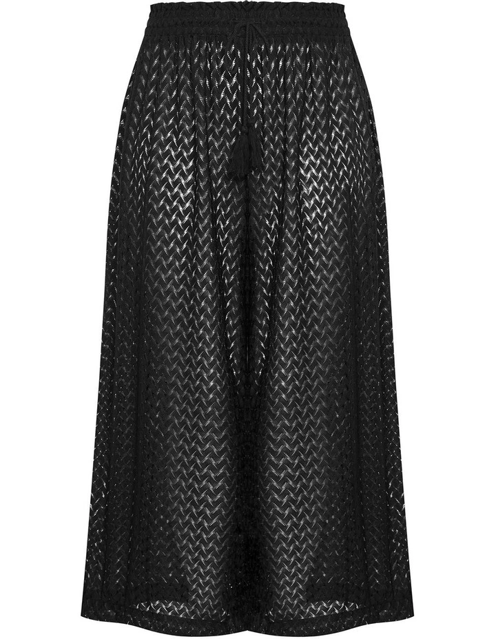 Andros Jacquard Knit Pant in Black image 4