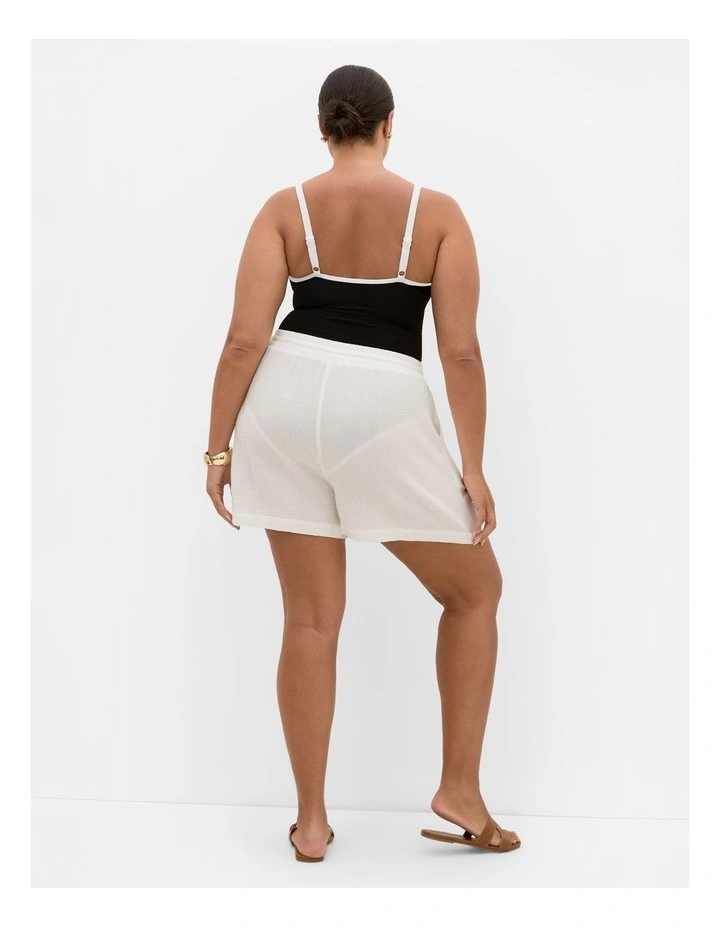 Elly Short in Ivory image 2