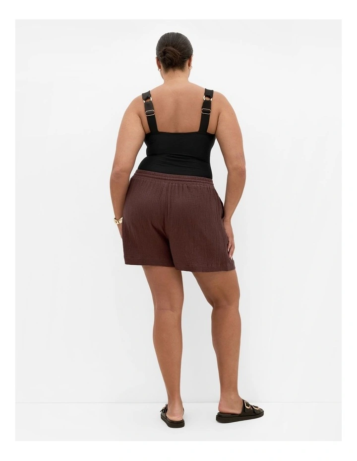 Elly Short in Tobacco image 2