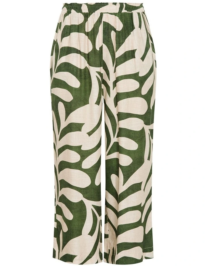 Taranto Print Pant in Multi image 2