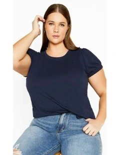 Skylar Top in Navy
