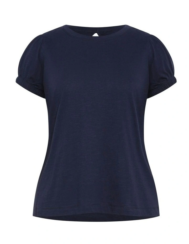 Skylar Top in Navy image 4
