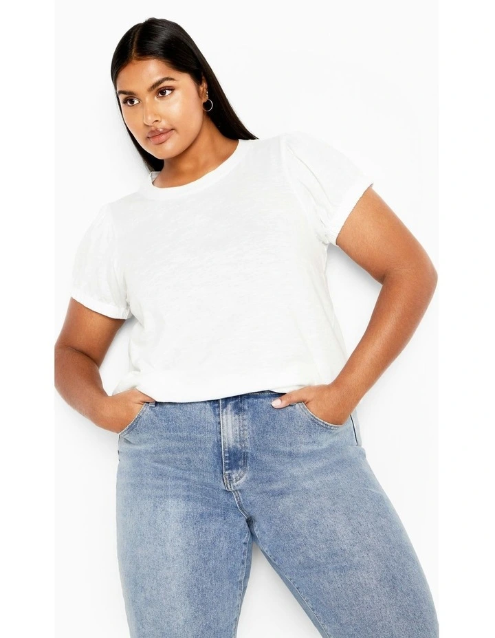 Skylar Top in White image 1