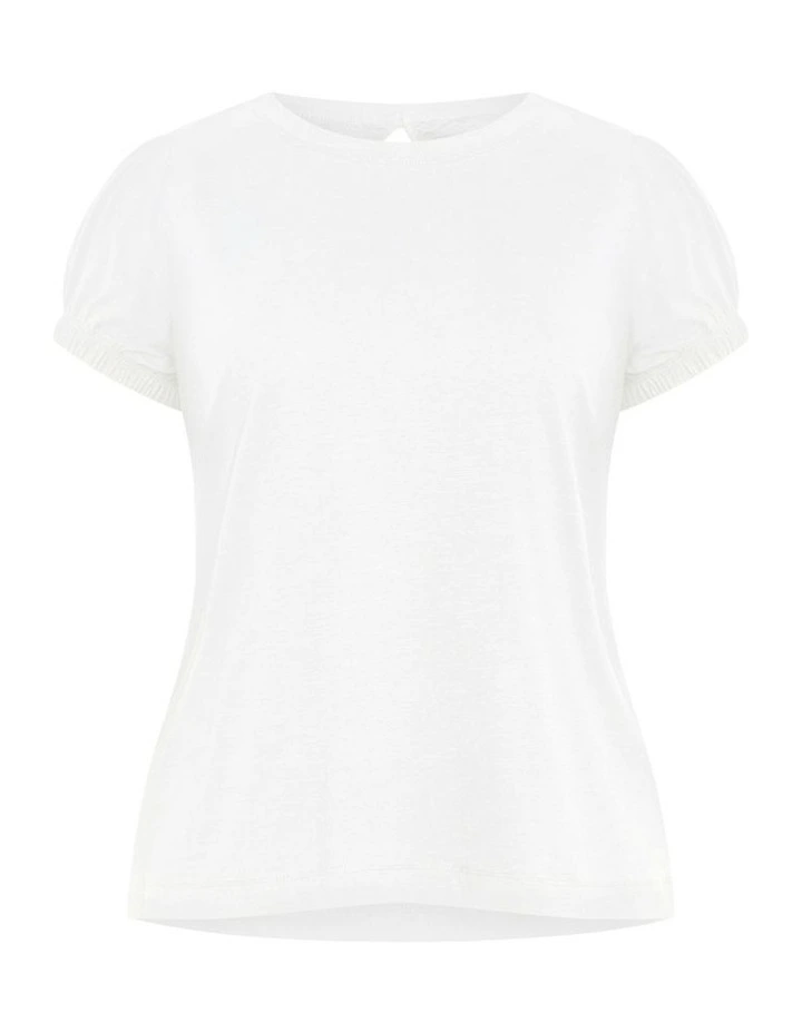 Skylar Top in White image 4