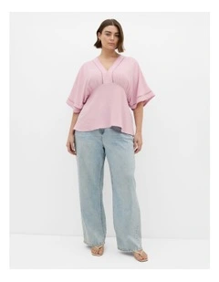 Island Sun Top in Soft Pink