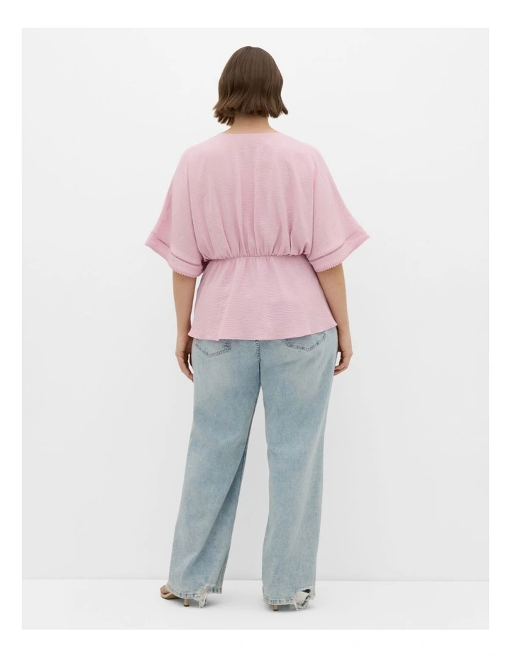 Island Sun Top in Soft Pink image 2