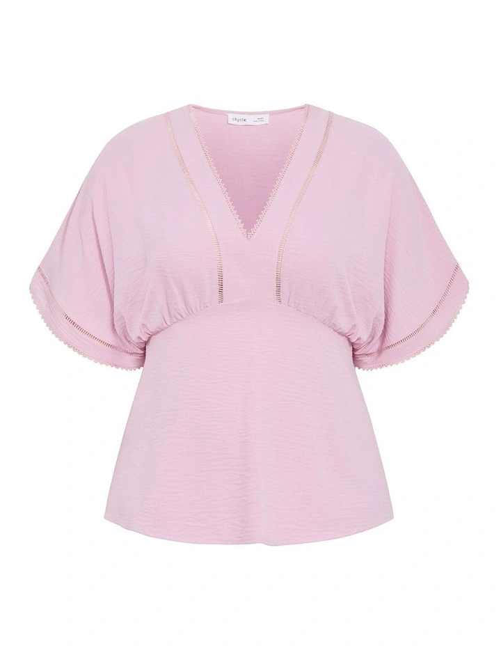 Island Sun Top in Soft Pink image 3