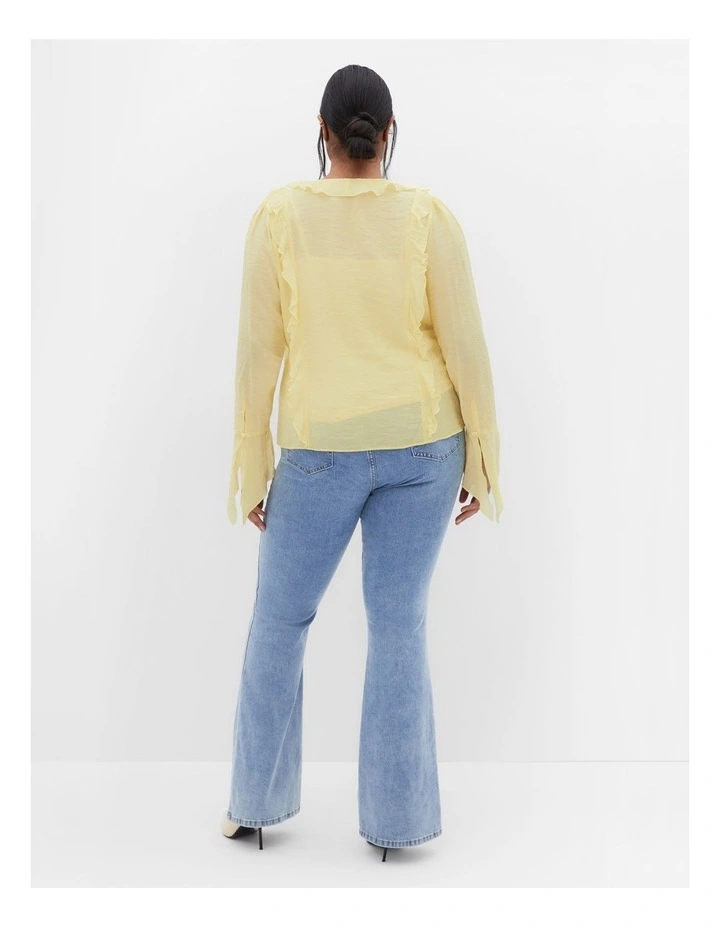 Sweet Boho Top in Buttercup image 2