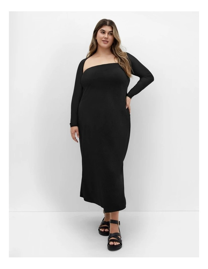 Mesh Love Shrug in Black image 1