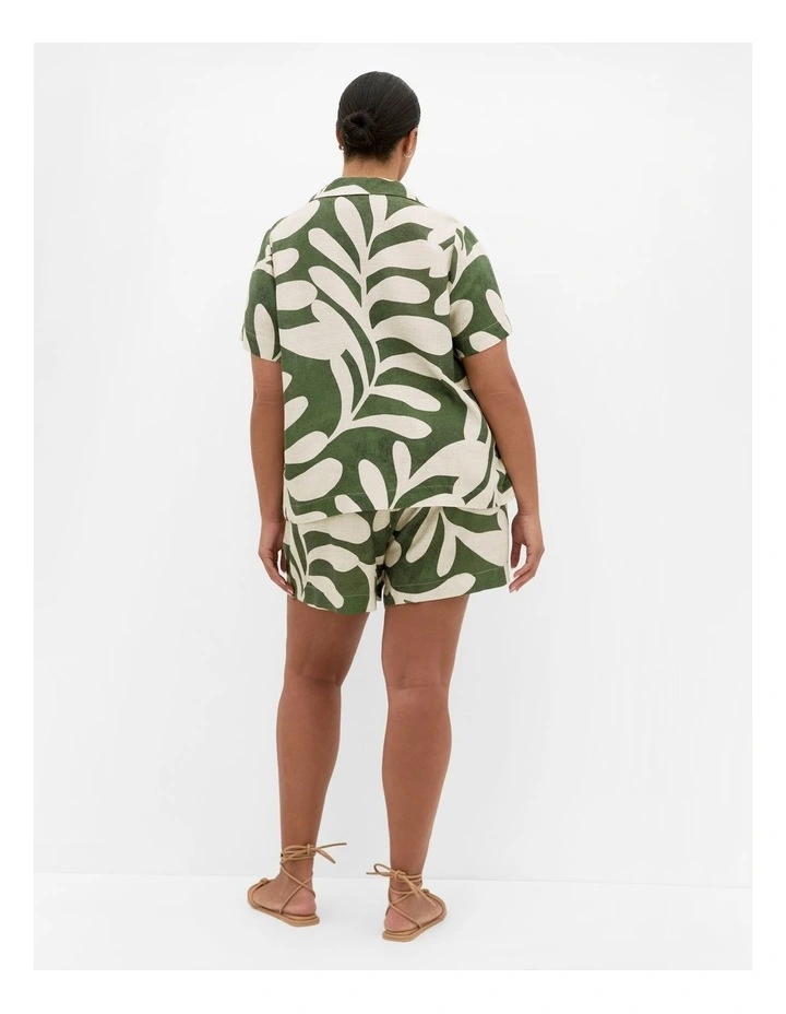 Taranto Print Shirt in Taranto Print image 2