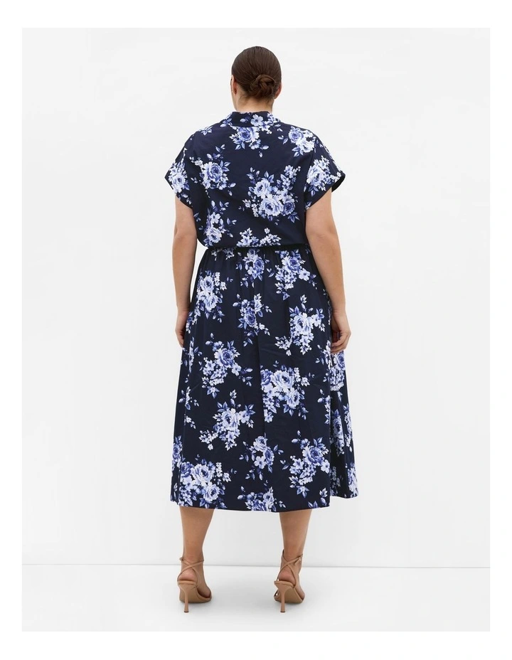 Vacay Floral Print Shirt in Amalfi Fl image 2