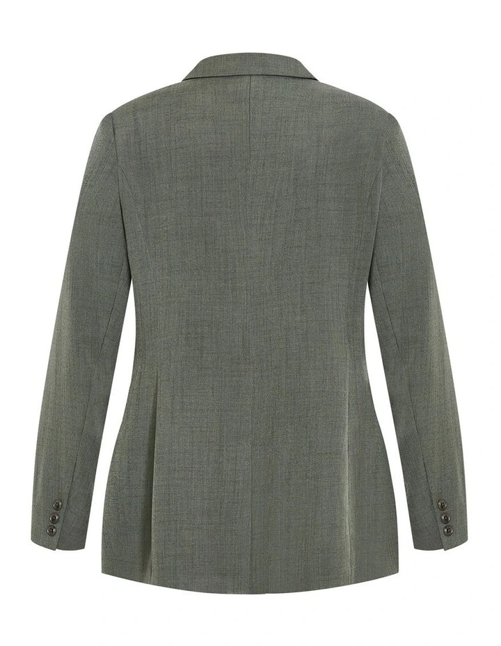 Blakely Blazer in Olive image 4