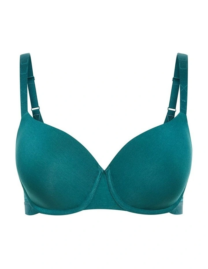 Signature T-shirt Bra in Emerald image 3