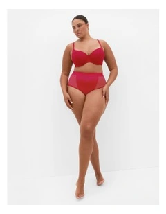 Signature Tin Shirt Bra in Shiraz