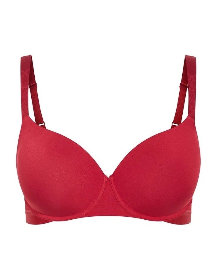 Signature Tin Shirt Bra in Shiraz image 3