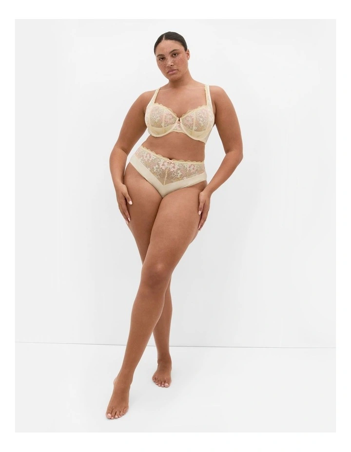 Amelie Demi Underwire Bra in Lemonade image 1