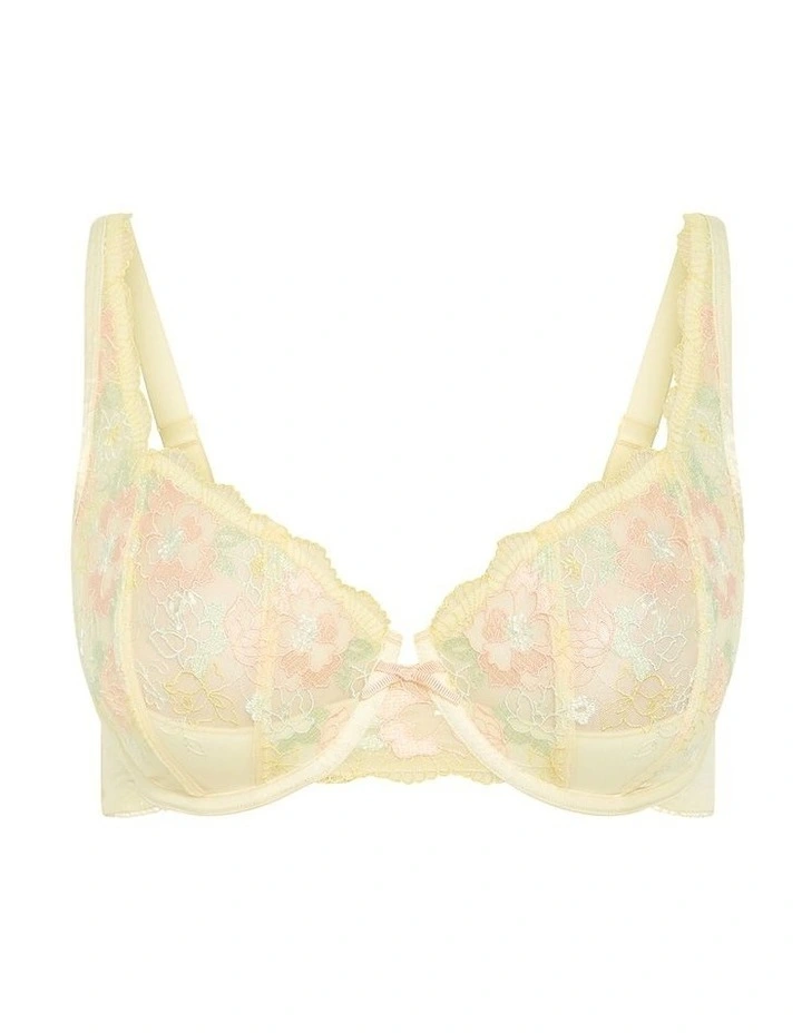 Amelie Demi Underwire Bra in Lemonade image 3