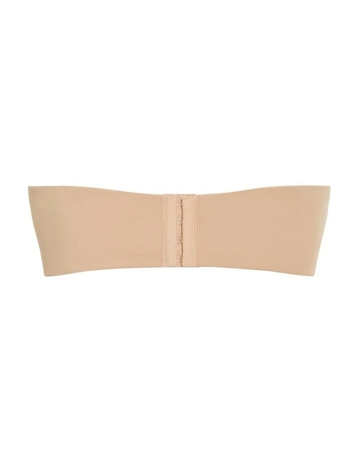 Luxe Microfibre Strapless Bra in Cafe image 4