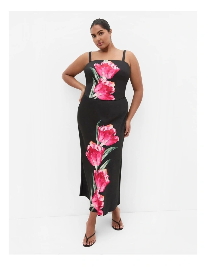 Sherie Placement Top in Black image 1