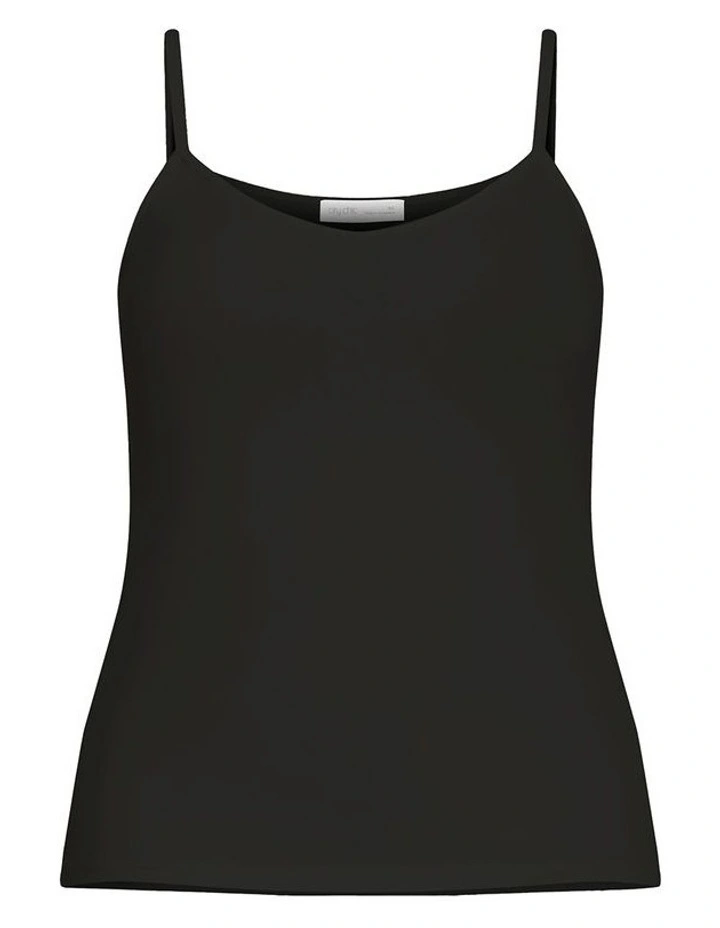 Chloe Basic Cami in Black image 3