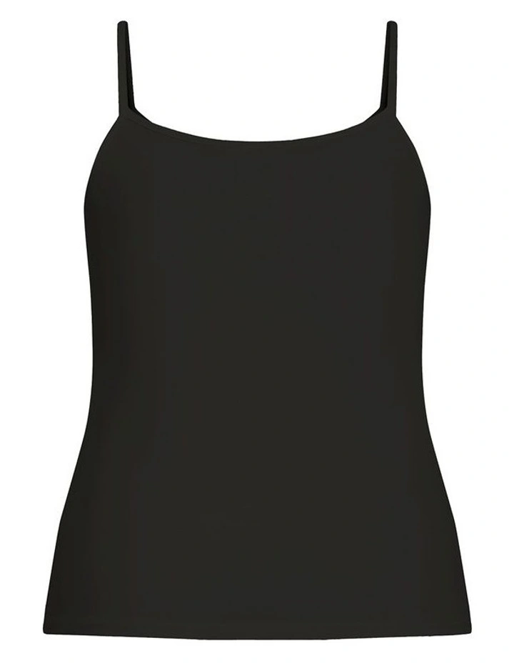 Chloe Basic Cami in Black image 4