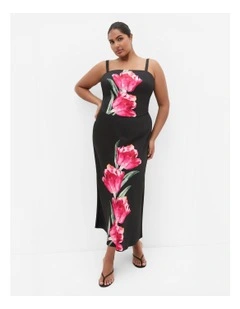 Sherie Placement Skirt in Black