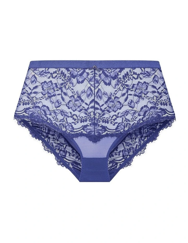 Lara Hi Brief in Indigo image 3