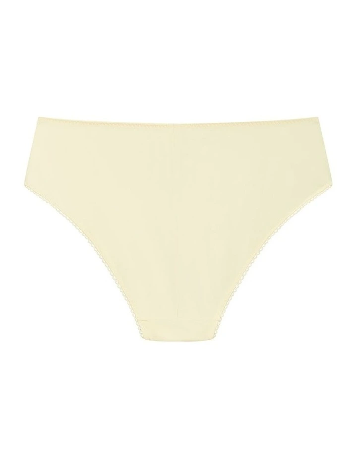 Amelie Hi Waist Cheeky Brief in Lemonade image 4