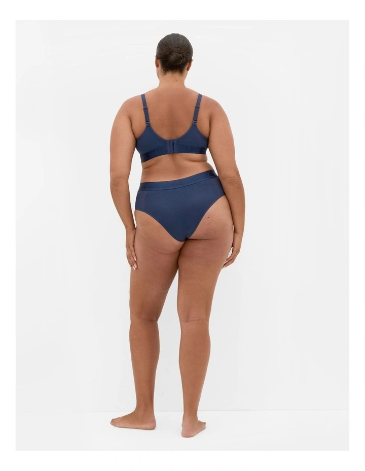 Signature CCX Cheeky Panty in Navy image 2