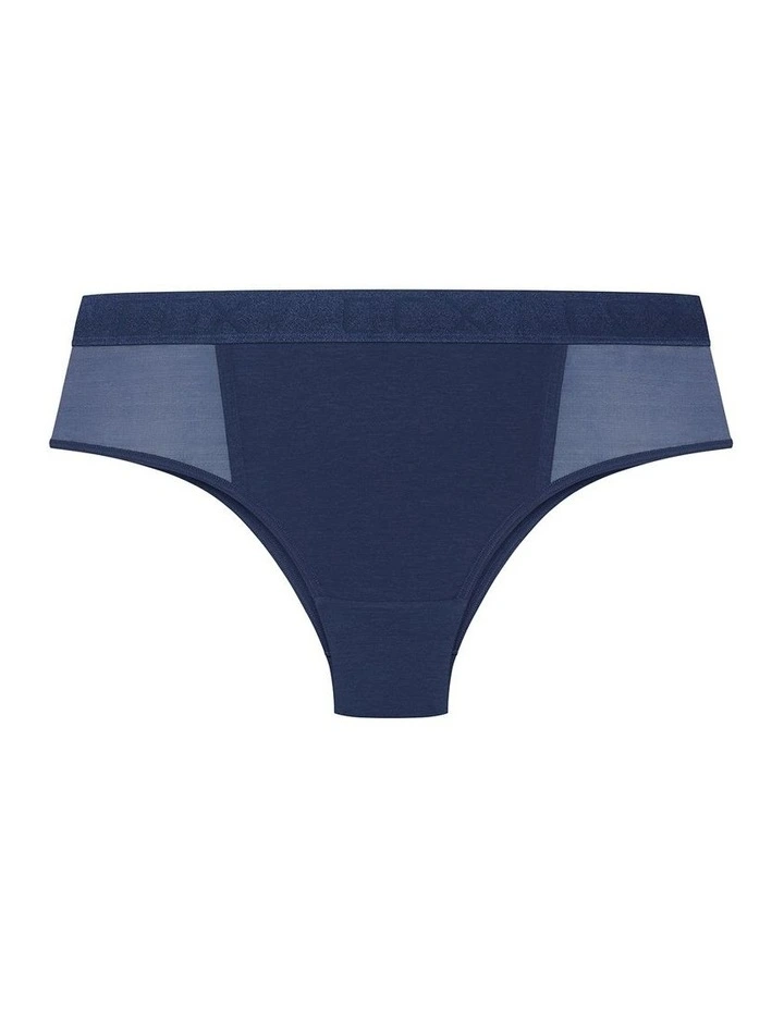 Signature CCX Cheeky Panty in Navy image 3