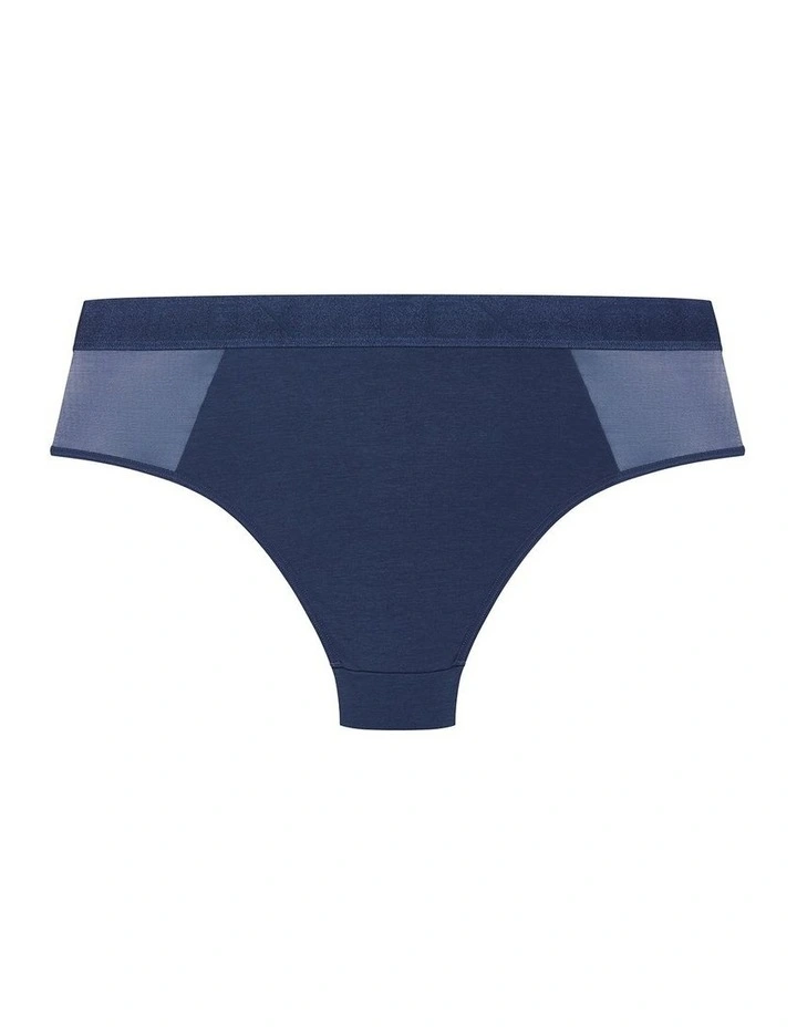 Signature CCX Cheeky Panty in Navy image 4