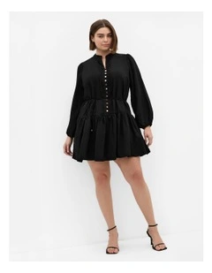 Laurie Mini Dress in Black