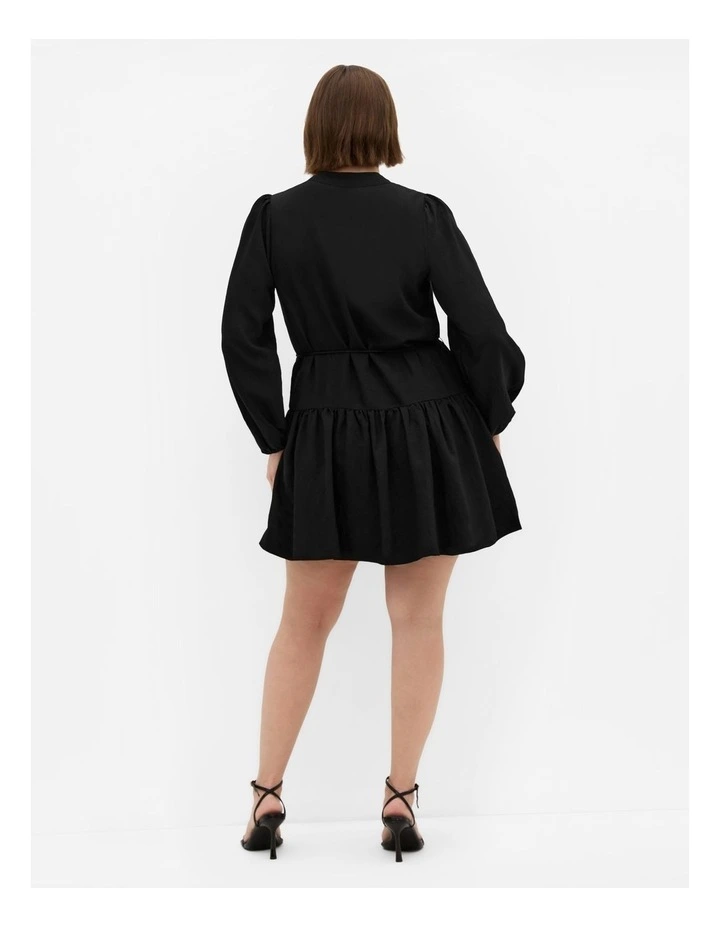 Laurie Mini Dress in Black image 2