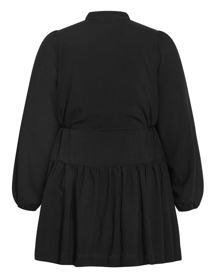 Laurie Mini Dress in Black image 4