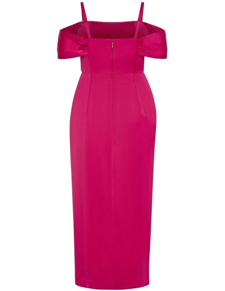 Forbidden Love Maxi Dress in Framboise image 4