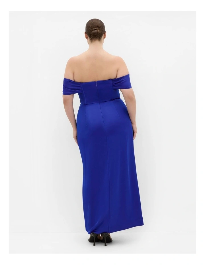 Forbidden Love Maxi Dress in Ultra Blue image 2