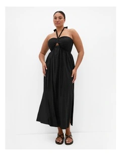 Peta Serene Maxi Dress in Black