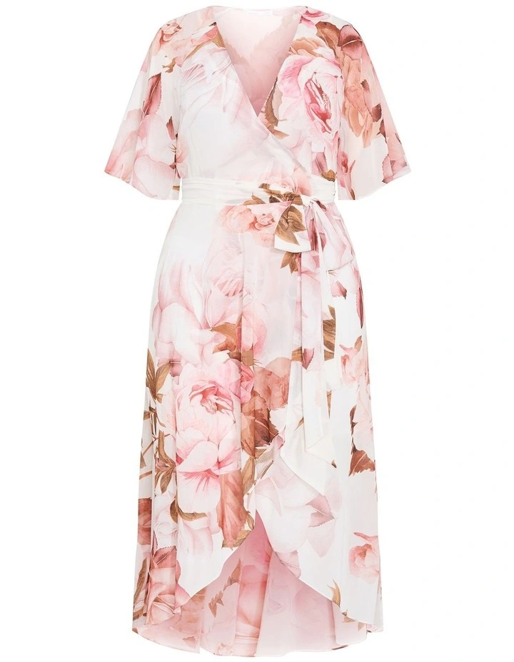 Lovers Lane Print Dress in Ivory image 3