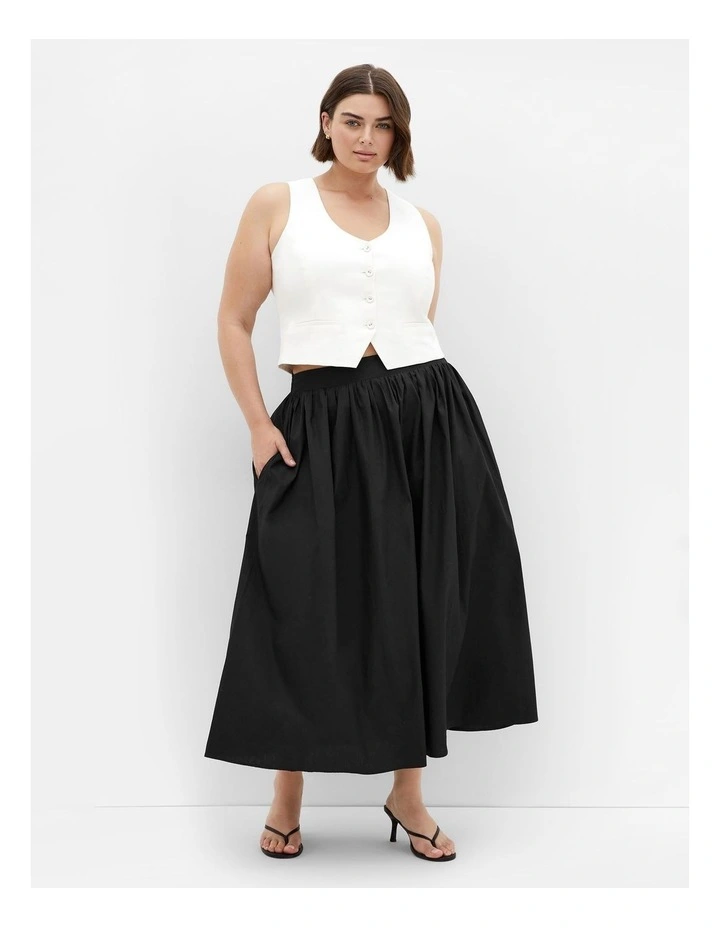 Maci Skirt in Black image 1