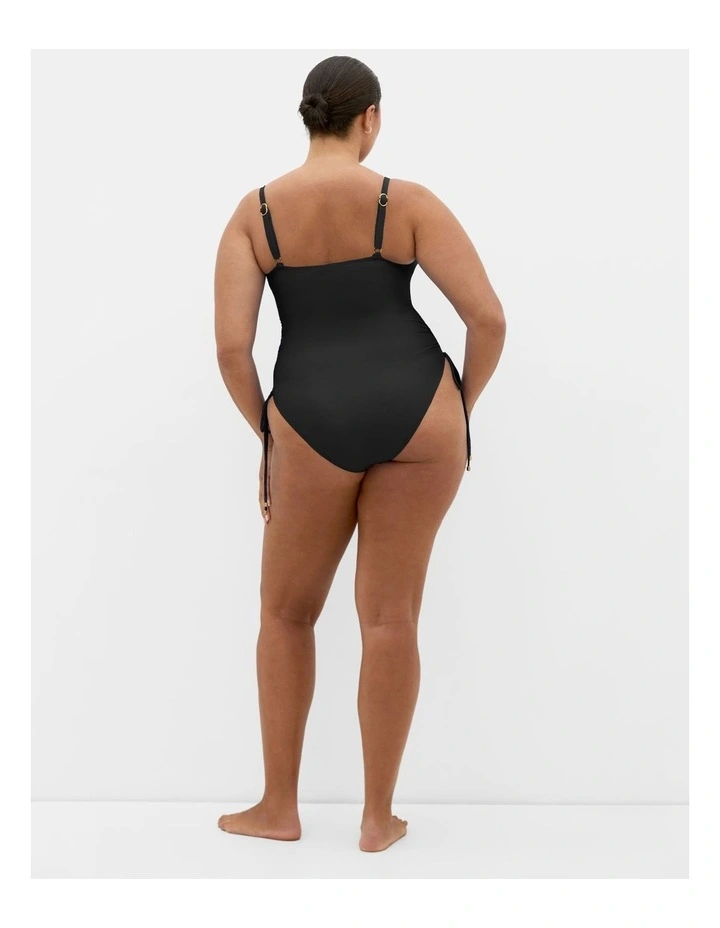 Positano 1 Piece in Black image 2