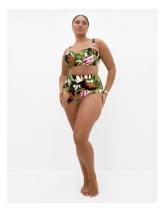 Paradiso Print Underwire Bikini Top in Multi