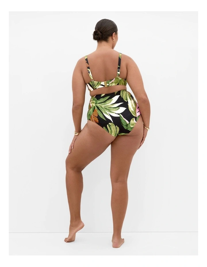 Paradiso Print Bikini Brief in Multi image 2