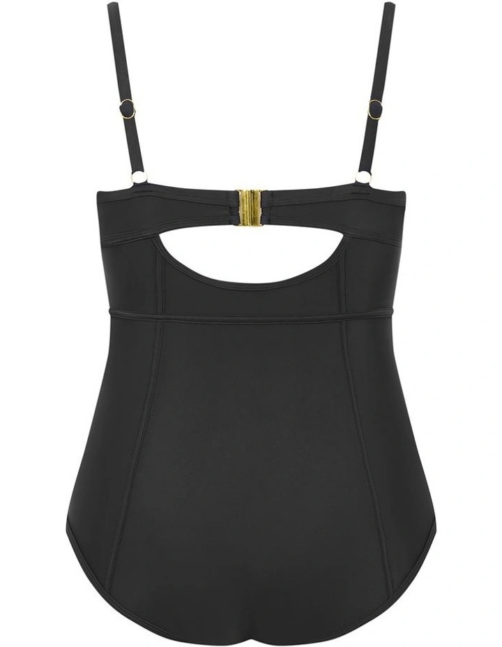 Paradiso Print Underwire 1 Piece in Black image 4