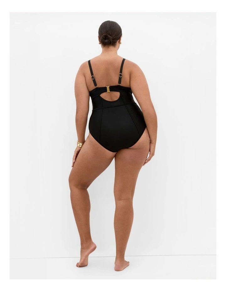 Paradiso Underwire 1 Piece in Black image 2