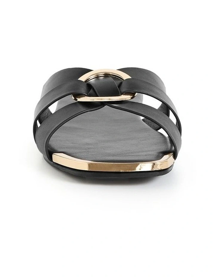 Wide Fit Jacey Slide in Black image 4