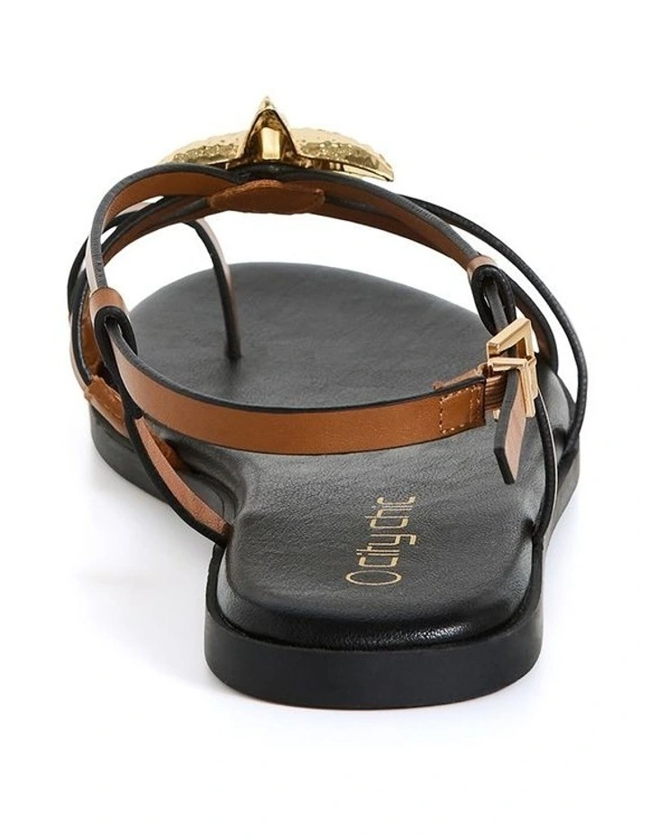 Wide Fit Sienna Sandal in Tan image 2