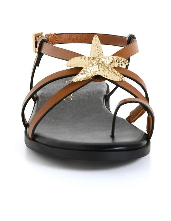 Wide Fit Sienna Sandal in Tan image 4