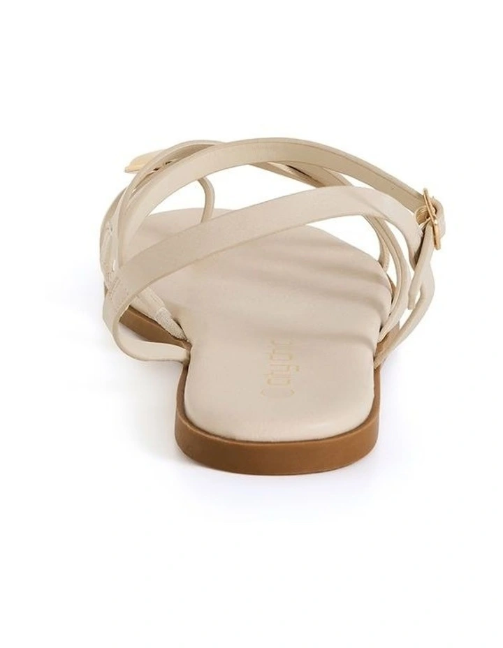 Wide Fit Sadie Sandal in Stone image 2