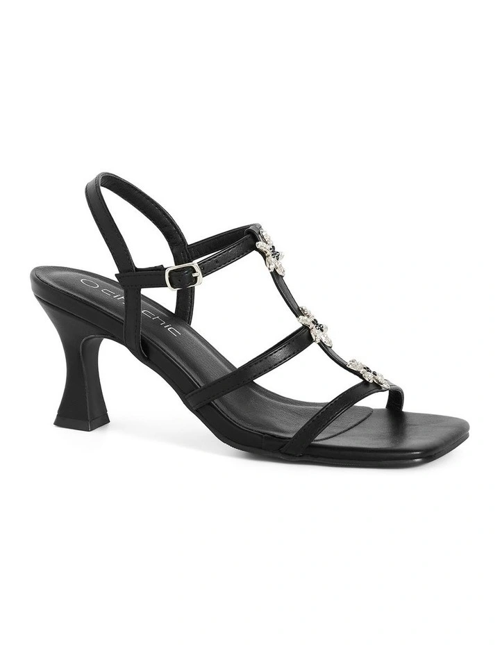 Wide Fit Starlet Heel in Black image 1